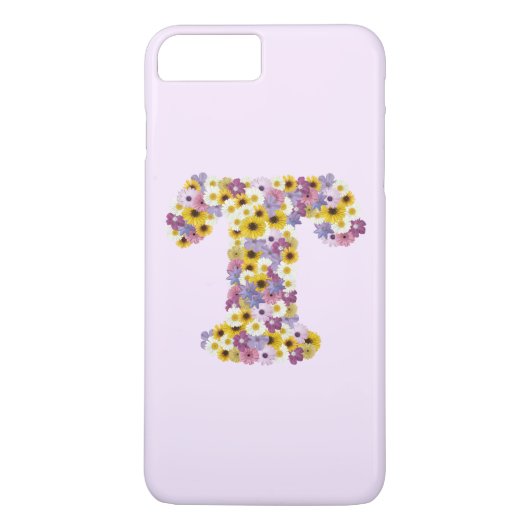 Monogrambrief T Case-Mate iPhone Case (Achterkant)