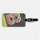 Monogrambrief van het karton B met heldere kadaver Bagagelabel (Voorkant horizontaal)