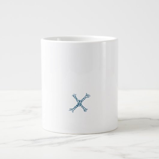 Monogrambrief X Grote Koffiekop (Voorkant)