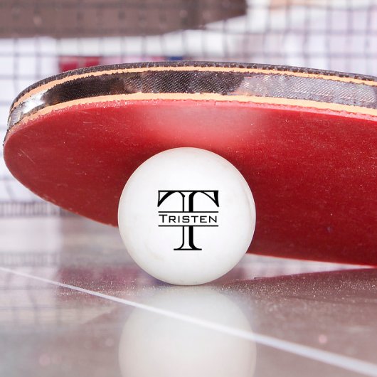 Monogramcadeau Pingpongbal