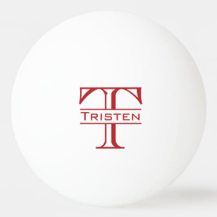 Monogramcadeau Pingpongbal