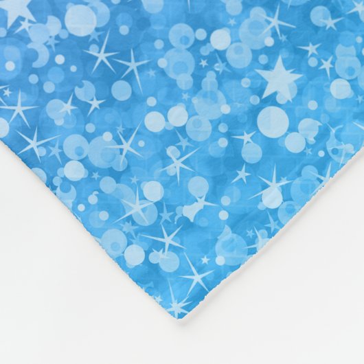 Monogramch kleurrijk glitter en sparkles Pattern Fleece Deken (Hoek)