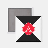 Monogramdecoratie Magneet (Voorkant / Achterkant)