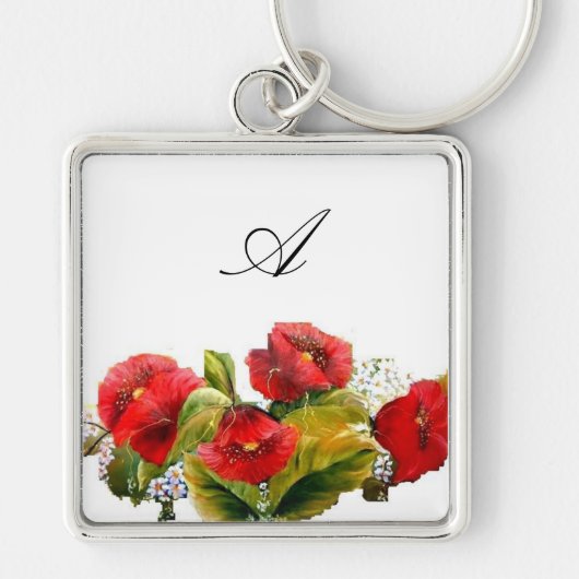 monograme keychaine sleutelhanger (Voorkant)