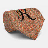 Monogramed Brick Road Stropdas (Opgerold)