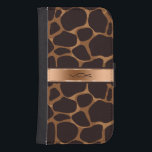 Monogramed Brown & Copper Leopard Animal Print Galaxy S4 Portefeuille Hoesje<br><div class="desc">Elegant bruin en kopertoonluipaard met metalen koperaccenten en aanpasbaar monogram. Als u om het even welke hulp het aanpassen,  het veranderen van kleur,  of iets anders aan om het even welk van mijn design nodig hebt,  contacteer de ontwerper ArtOnWear. Vrije tekst formatteren met levende hulp beschikbaar door verzoek.</div>