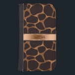 Monogramed Brown & Copper Leopard Animal Print Galaxy S4 Portefeuille Hoesje<br><div class="desc">Elegant bruin en kopertoonluipaard met metalen koperaccenten en aanpasbaar monogram. Als u om het even welke hulp het aanpassen,  het veranderen van kleur,  of iets anders aan om het even welk van mijn design nodig hebt,  contacteer de ontwerper ArtOnWear. Vrije tekst formatteren met levende hulp beschikbaar door verzoek.</div>