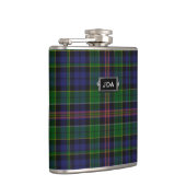 Monogramed Clan Allison Tartan Pset Flask Heupfles (Rechts)