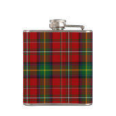 Monogramed Clan Boyd Tartan Pset Flask Heupfles (Achterkant)