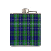 Monogramed Clan Douglas Tartan Pset Flask Heupfles (Achterkant)