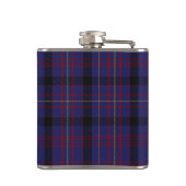 Monogramed Clan Dundonald Tartan Plaid Flask Heupfles (Achterkant)