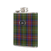 Monogramed Clan Hargis Tartan Pset Flask Heupfles (Links)
