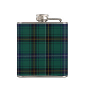 Monogramed Clan Henderson Tartan Pset Flask Heupfles (Achterkant)