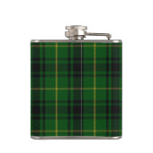 Monogramed Clan MacArthur Tartan Pset Flask Heupfles (Achterkant)