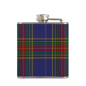 Monogramed Clan MacBeth Tartan Pset Flask Heupfles (Achterkant)