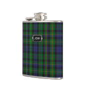 Monogramed Clan MacBride Tartan Pset Flask Heupfles (Links)