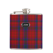 Monogramed Clan MacDougall Tartanekolf