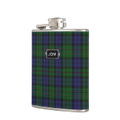 Monogramed Clan MacEwen Tartan Pset Flask Heupfles (Links)