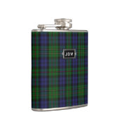 Monogramed Clan MacEwen Tartan Pset Flask Heupfles (Rechts)