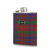Monogramed Clan MacIntyre Tartan Spelfles Heupfles (Links)