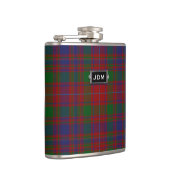 Monogramed Clan MacIntyre Tartan Spelfles Heupfles (Rechts)