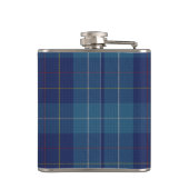 Monogramed Clan MacKerrell Tartan Pset Flask Heupfles (Achterkant)