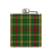 Monogramed Clan MacMillan Tartan Pset Flask Heupfles (Achterkant)