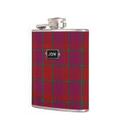 Monogramed Clan MacNab Tartan Pset Flask Heupfles (Links)