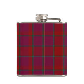 Monogramed Clan MacNab Tartan Pset Flask Heupfles (Achterkant)