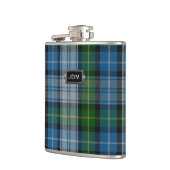 Monogramed Clan MacNeil Tartan Heupfles (Links)