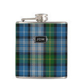 Monogramed Clan MacNeil Tartan Heupfles (Voorkant)