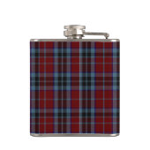 Monogramed Clan MacTavish Tartan Spelfles Heupfles (Achterkant)