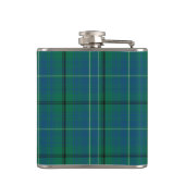 Monogramed Clan Mayhew Tartan Plaid Golf Flask Heupfles (Achterkant)