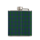Monogramed Clan Montgomery Tartan Plaid Flask Heupfles (Achterkant)