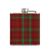 Monogramed Clan Morrison Tartan Plaid Flask Heupfles (Achterkant)