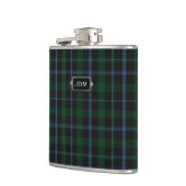 Monogramed Clan Murray Tartan Pset Flask Heupfles (Links)
