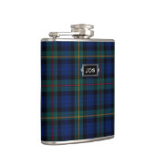 Monogramed Clan Smith Tartan Pset Flask Heupfles (Rechts)
