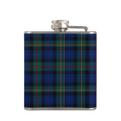 Monogramed Clan Smith Tartan Pset Flask Heupfles (Achterkant)