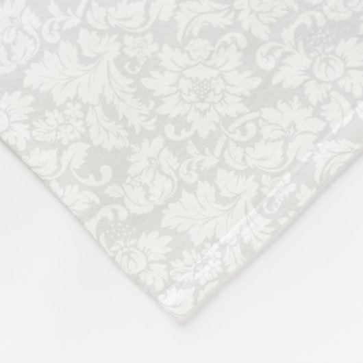 Monogramed Cute Navy Blue Elephant Line Drawing Fleece Deken (Hoek)