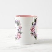 Monogramed Garland of Flowers Mok (Center)