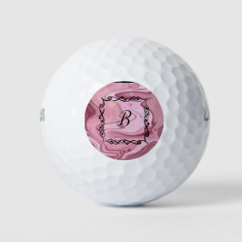 Monogramed Golf Ball Mauve Pink aanpassen Golfballen