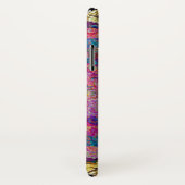 Monogramed Kleurrijke  Bloemen Collage Case-Mate iPhone Case (Achterkant / rechts)