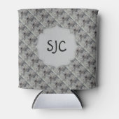 MONOGRAMED-KOELBOX VOOR ZWARTE EN WITTE AMARYLLIS BLIKJESKOELER (Voorkant)