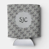 MONOGRAMED-KOELBOX VOOR ZWARTE EN WITTE AMARYLLIS BLIKJESKOELER (Achterkant)