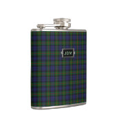 Monogramed Murray Tartan Spelfles Heupfles (Rechts)