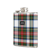 Monogramed Stewart Dress Tartan Pset Flask Heupfles (Links)