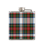 Monogramed Stewart Dress Tartan Pset Flask Heupfles (Achterkant)