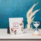 Monogramed tablet Plaque met Easel Fotoplaat (Insitu)