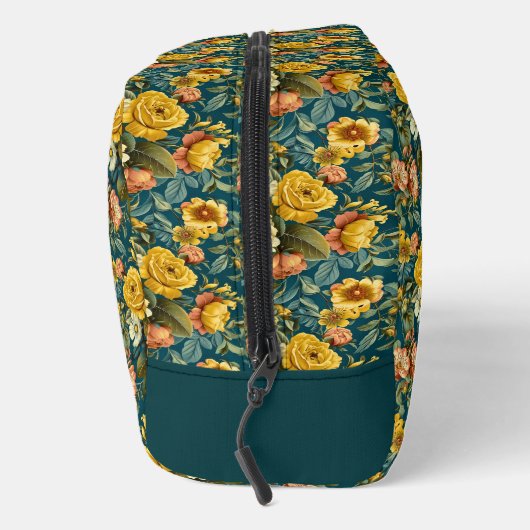 Monogramed Yellow Roses Toilettasje (Rechts)