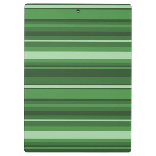 Monogramgroene strepen klembord (Achterkant)